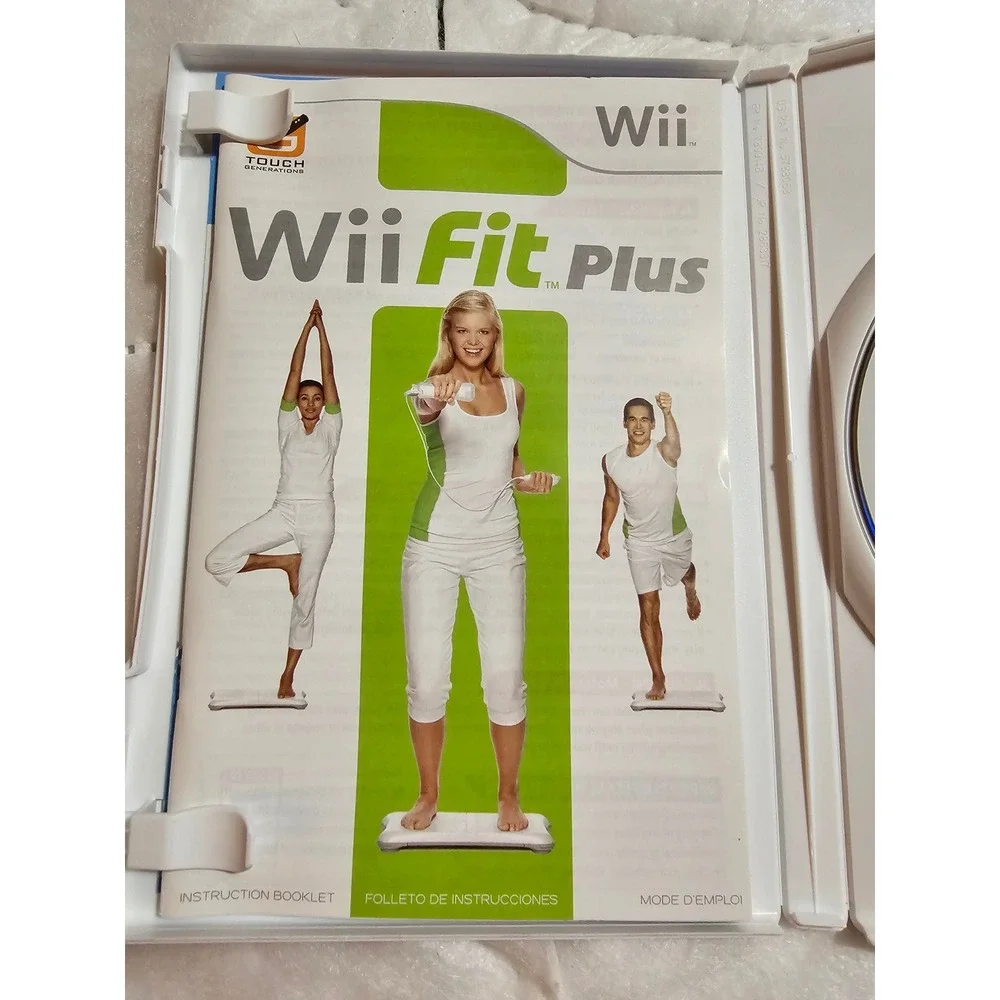 Wii Fit Plus Game Nintendo Wii Fitness‎ Exercise Workout Balance Board